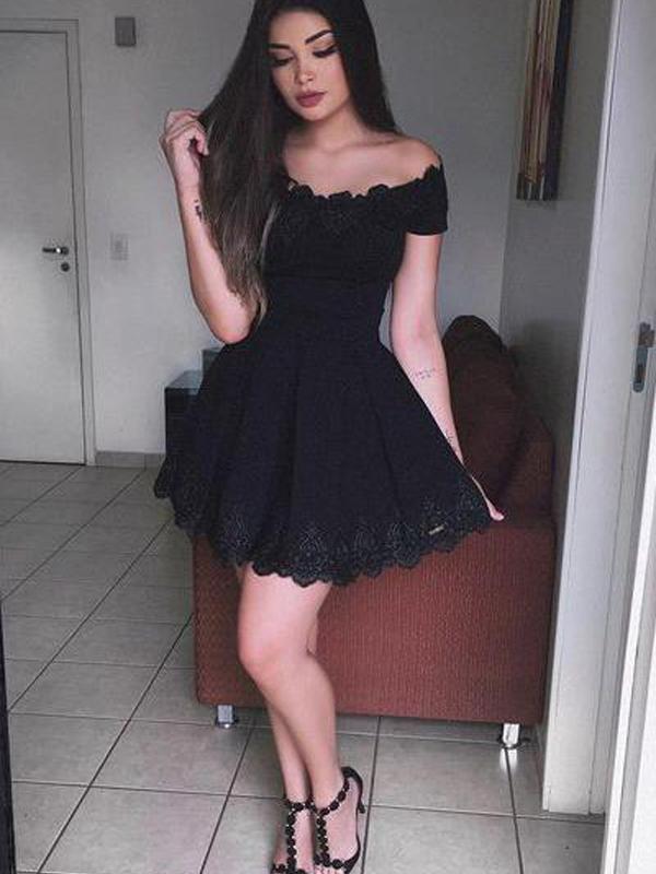 short little black dresses